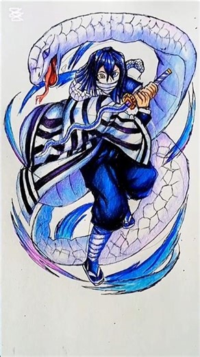 Demonslayer hashira speed#draw #anime mang#hashira#draw anime#mangdemonslayer