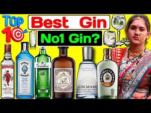 Top 10 Best Gin Brands Most Popular in India! Best Gin! No1 Gin! Best Gin in India! Gin! Top 10 Gin