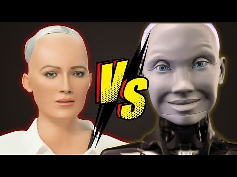 Sophia Vs Ameca: AI Battle Between The Most Realistic And Advanced Fembots | AI Tech Academy