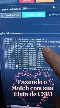 CNPJ search in the Federal Revenue database