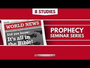 The Bible Prophecy Seminar: The Wonder of Bible Prophecy: Seminar Series - Introduction