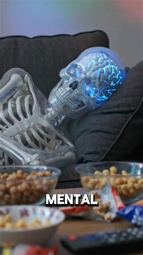 What Happens to Your Brain During a Netflix Binge?#shorts #skeleton #trending