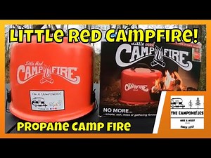 Camco Little Red Campfire Portable Propane Camp Fire - Love it!🔥