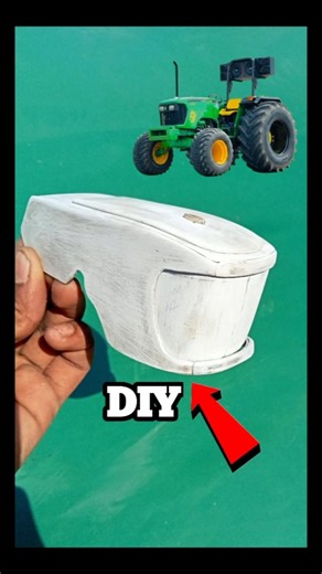 3 Days Hard Work 😱 John Deere Mini Tractor Bonnet Build | Full DIY Transformation 🔥 #tractor #shorts