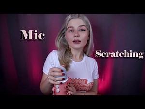 Let me melt your brain 🤯 ASMR mic scratching with no cover, rubbing, tapping, whispering