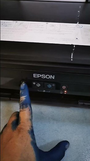 EPSON L210 PRINTER INK RESET / INK RED LIGHT BLINKING - HOW TO FIX
