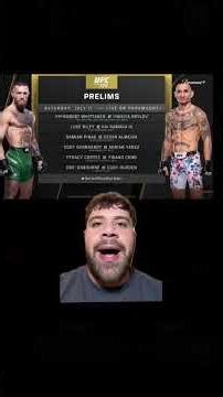THE CONOR MCGREGOR UFC 329 RETURN CARD IS STACKED