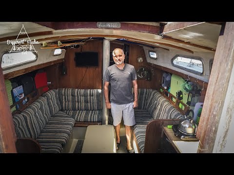 Man lives full time on SailBoat in San Francisco for only 400$ a month!