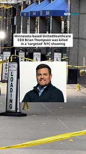 The CEO of the largest provider of Medicare Advantage plans in the country was fatally shot in New York City. Brian Thompson, the CEO of Minnesota-based UnitedHealthcare, was killed in what investigators are saying was a targeted attack on Wednesday, Dec. 4 outside a Manhattan hotel where he was scheduled to attend the company’s annual investors’ conference. Police said it was a "brazen" shooting that targeted Thompson, and are offering up to $10,000 reward for information on the homicide. Thomp