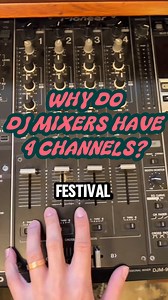 11K views · 321 reactions | Why do DJ mixers have four channels even if they’re only using two CDJs or turntables? #kuyadj #cdj #dj #mixer #pioneerdj #djjoeysantos #turntable #djlife | DJ Joey Santos | Facebook