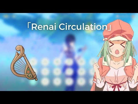「Renai Circulation」(TV Size) - Kana Hanazawa | Bakemonogatari OP | Genshin Impact Lyre cover