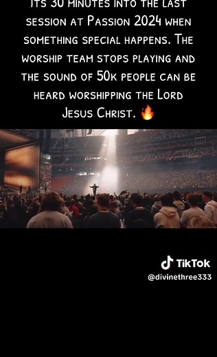 Passion 2024 Worship Experience: 50k People Worship Jesus Christ