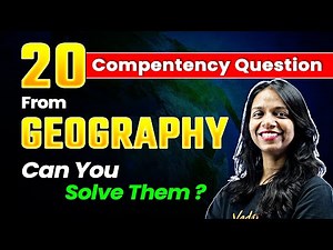 Class 10 Competency Questions Geography | 20 Most Important Questions ✅ CBSE 10 SST | Surabhi Gupta