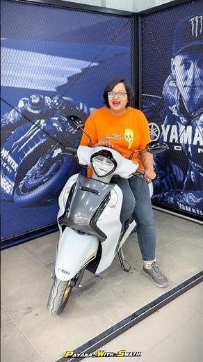 ✨ Style meets Smart Hybrid Power! 💙The Yamaha Fascino 125 Fi Hybri