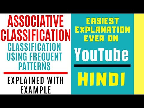 Associative Classification ll Classification Using Frequent Patterns Explained in Hindi