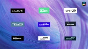 Classic Lower Thirds For DaVinci Resolve