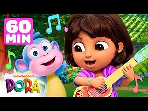 Dora's Sing Along Song Marathon! #5 🎶 60 Minutes of Circle Time Songs | Dora & Friends