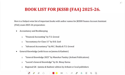 JKSSB Updates on Instagram: "🔥 Best book list for Jkssb Account Assistant Exam 2025 26 #JKSSB #JKSSBFAA #FinanceAccountAssistant #JKSSBExam #JKSSBFAA2026 #JKSSBPreparation #JKSSBRecruitment #JKSSBBooks #JKSSBStudyMaterial #GovtJobs #JKSSBUpdates #JKSSBVacancy #JKSSBFinanceAccountAssistant"