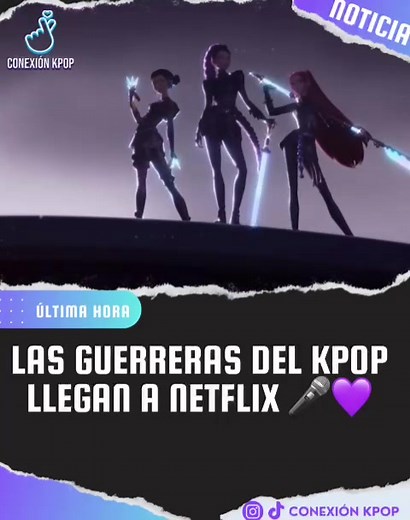 ¡Prepárate para una aventura que combina música, acción y fantasía! 🎶🔥 Netflix presenta “Las Guerreras K-Pop”, una película animada que sigue a Huntrix, un grupo de chicas inspiradas en el K-pop que, además de llenar estadios con su música, luchan en secreto contra fuerzas sobrenaturales para proteger a sus fans. Con voces de estrellas como Arden Cho, Ahn Hyo-seop y May Hong, y música original interpretada por Jeongyeon, Jihyo y Chaeyoung de TWICE, esta película promete ser un espectáculo impe