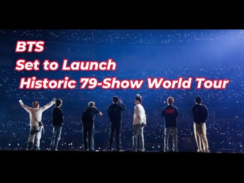 BTS Set to Launch Historic 79-Show World Tour