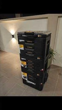 Toughbuilt stacktech rolling drawer & low profile organizer #hikoki #toughbuilt #ingco #totaltools