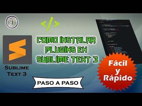 Como instalar plugin en Sublime Text (Emmet, Auto FileName,Colorpicker) 2020 paso a paso