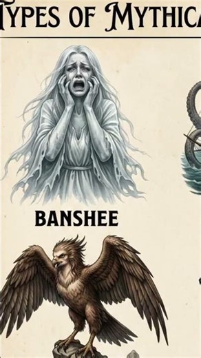 Creatures You Never Want to Meet! 😱 #shorts #mythicalcreatures