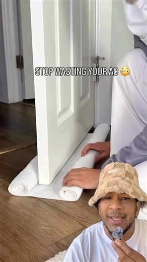 Easy trick to seal your door, goodbye bugs, and noise 🎧