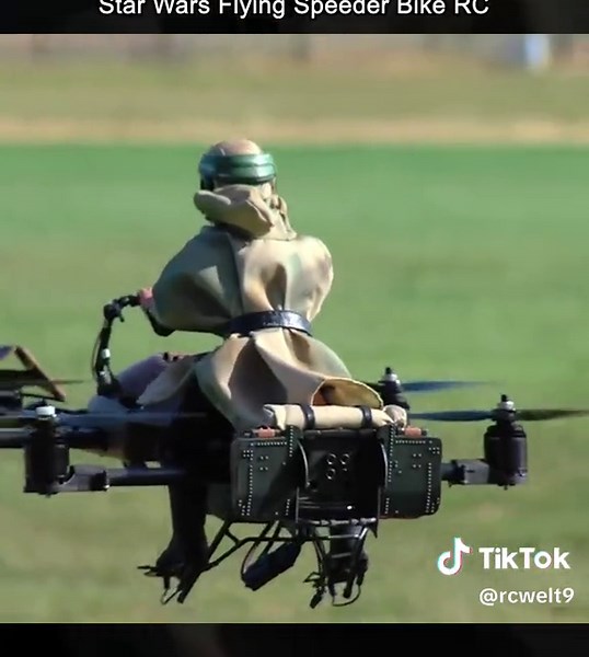 Star War Flying Bike RC ##rcplane #aircraft #starwars #usa🇺🇸