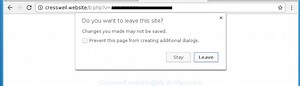 How to remove Cresswell.website popups [Chrome, Firefox, IE, Edge]