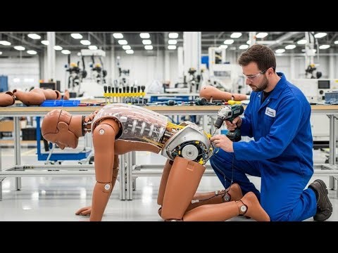 Inside China’s Crash Test Robot Factory: From Raw Materials to Finished Test Dummy (Full Process)