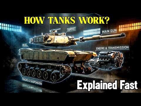How Modern Tanks Work? Engine, Armor, Firepower Explained