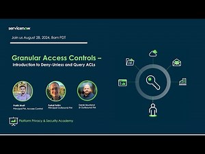 Platform Privacy & Security Academy: Granular Access Controls