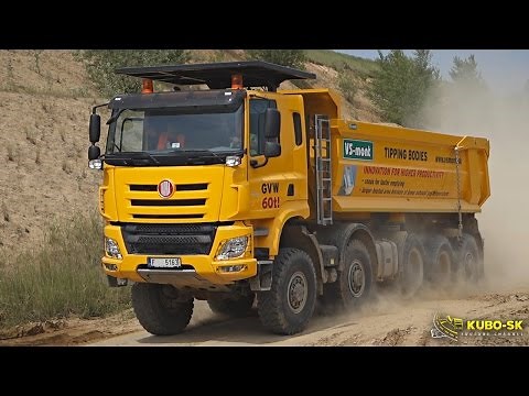 New TATRA Phoenix 510 Euro 6 10x10 work machine - test drive