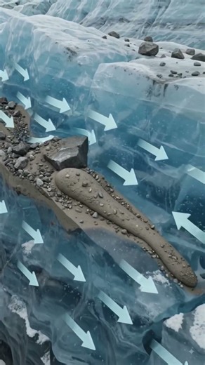 Drumlin Formation Explained in 3D | Stoss, Tail, Length & Height | Glacial Landforms #geologyrocks