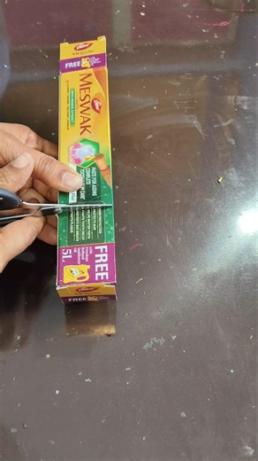 how to reuse tooth paste box craft ideas #diy #walldecor #craft #wallhanging #shorts