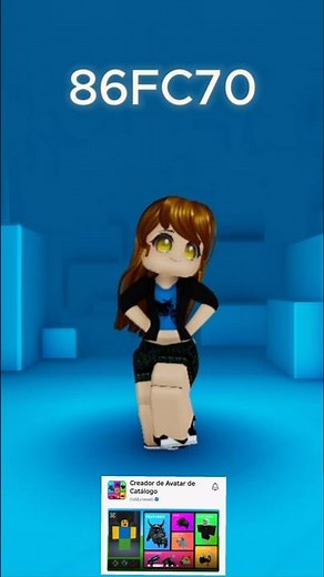 Bacon outfit code for Roblox catalog avatar maker