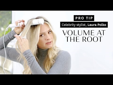 Quick Tip: How to Add Volume at The Root with a Curling Iron | T3