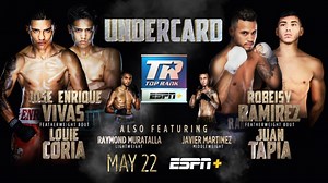 Josh Taylor vs. Jose Ramirez - Undercard Information For May 22
