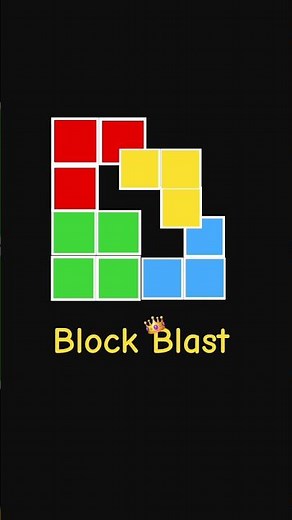 Block blast logo