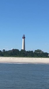 6.3K views · 142 reactions | T-2 until our first Grand Lighthouse Cruise of the 2025 season! Come join us as we explore 9 offshore Delaware Bay lighthouses only accessible by boat. Book today at www.capemaywhalewatcher.com! #capemaywhalewatcher #capemay #lighthousecruise #lighthouse | Cape May Whale Watcher | Facebook