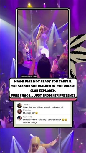 Cardi B with the long wig just hits different #cardib #nickiminaj #music #concert #bardigang