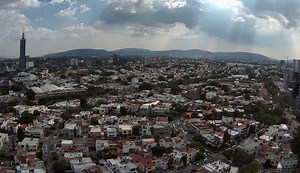 Guadalajara vista Poniente en vivo, Guadalajara - Webcams de México