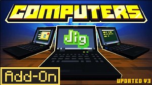 计算机插件 660币 Computers Minecraft Add-On (Official Trailer)_我的世界
