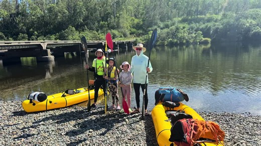 3 days off-grid on the Nymboida & Mann Rivers 🛶🏕️ Pack rafting, wild camps, and real adventure with Mike Tide, Vic & Olivia. No signal. No stress. Just rivers, nature, and memories that last. This is the mission: disconnect from the noise, reconnect with life. #packrafting #nymboidariver #mannriver #offgrid #adventure