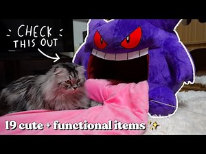 NEW Japanese Apartment Haul ✨ (this gengar cost way too much)