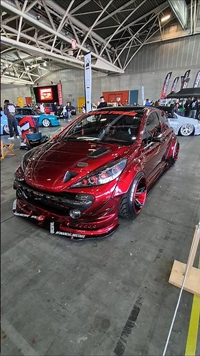 Insane tuning car - peugeot 207 #insanecars #peugeot #tuningcar #customcars #modifiedcars #auto