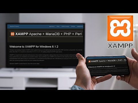 🦋Connect XAMPP to phone (XAMPP Tutorial)