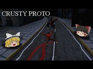 【ホラーゲーム】バグだらけのゾンビゲームを魔理沙にやらせてみたら爆笑した【ゆっくり実況】【CRUSTY PROTO】