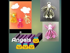 QUILLED ANGELS